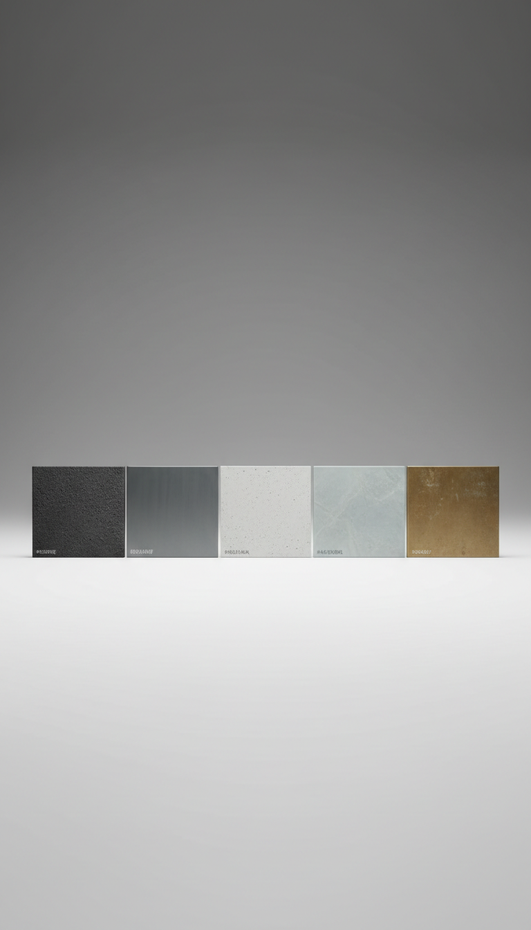Set modular de muestras constructivas